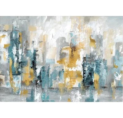 'City Views II' Painting Print on Wrapped Canvas - Image 0