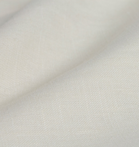 Linen/Cotton Drapery Panel - Ivory - Image 4