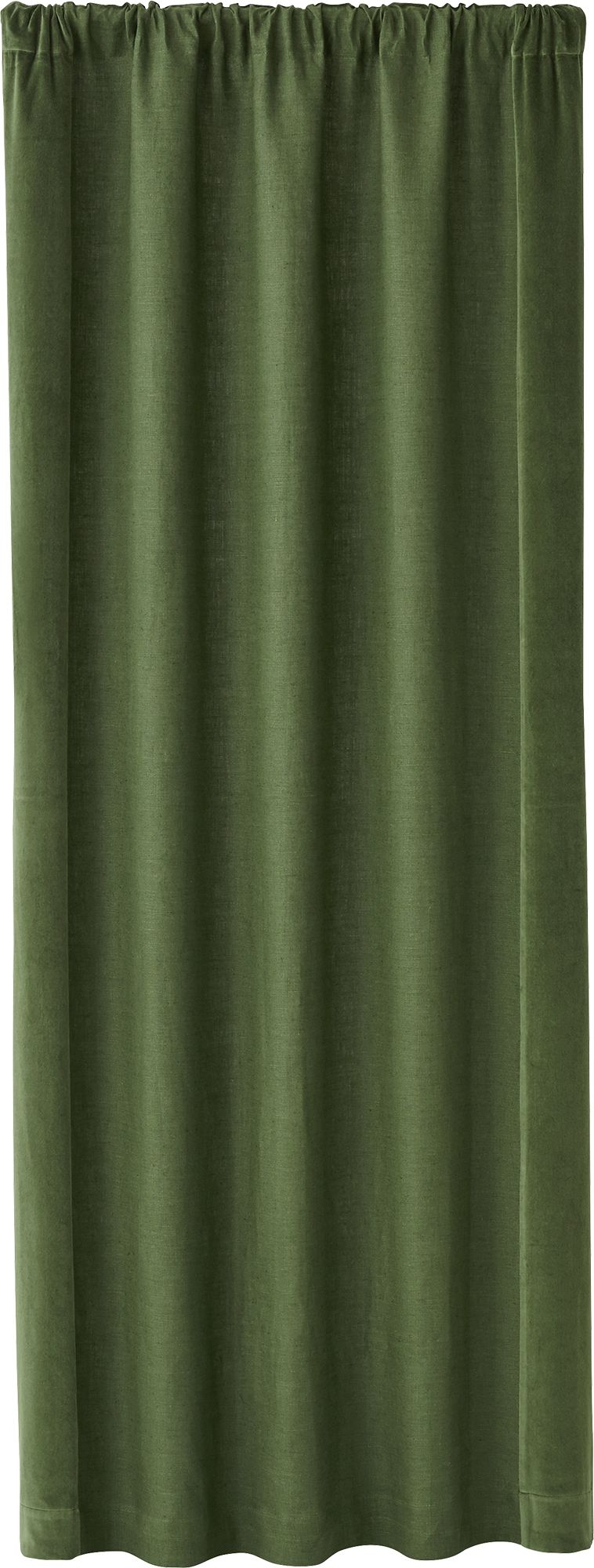 Ezria Green Linen Curtain Panel 48"x84" - Image 3