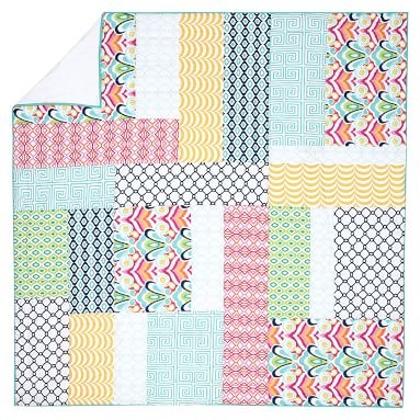 Palm Springs Patchwork Quilt, Multi, Twin - Image 1
