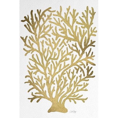 'Gold Coral Artprint' Vintage Advertisement - Image 0