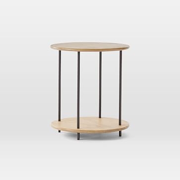Tiered Wood Side Table - Image 3