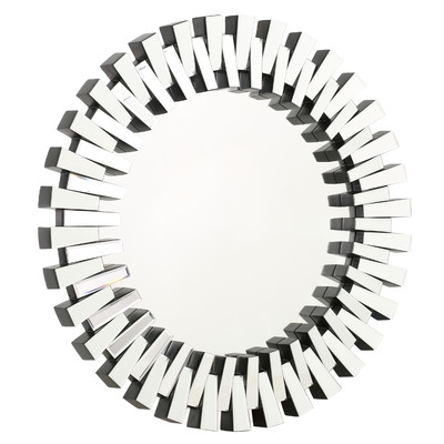 Deniece Sunburst Round Wall Mirror - Image 1