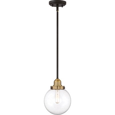 Brucie 1-Light Single Globe Pendant - Image 0