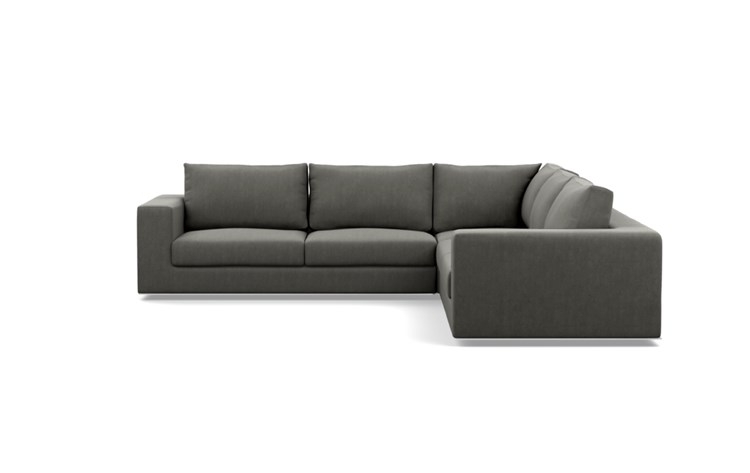 Walters Corner Sectional with Grey Tent Fabric - Image 0