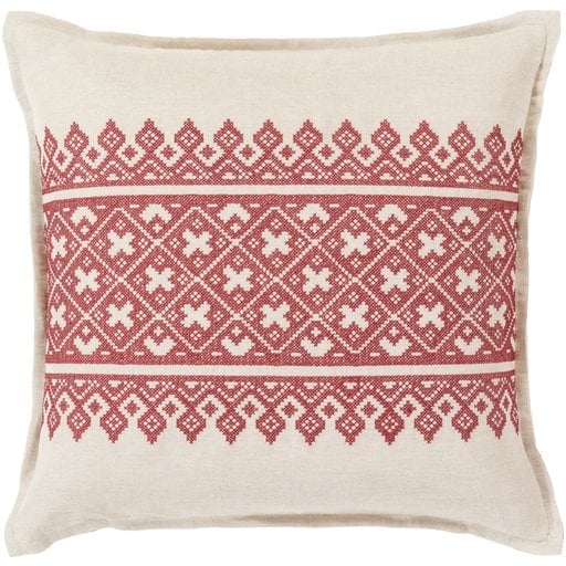 Pentas PEN-003 22"L x 22"W Pillow Cover - Image 1