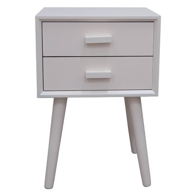 Janke End Table with Storage - Image 0