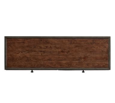 Rustic 50" Reclaimed Wood Console Table, Rustic Natural - Image 2