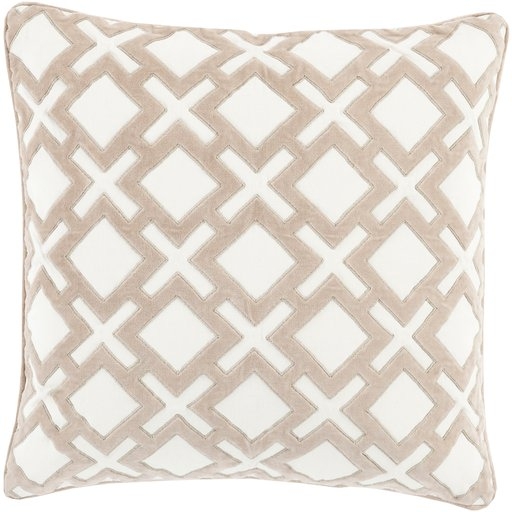 Alexandria Throw Pillow, 20" x 20", with poly insert - Image 1