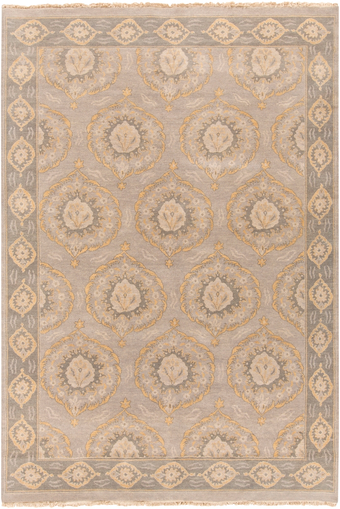 Jade Beige Indoor 9' x 12' Handmade Rug - Image 0