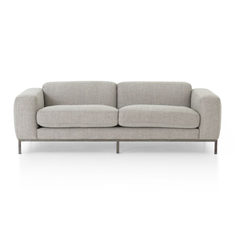 Benedict Grey Sofa - Image 1