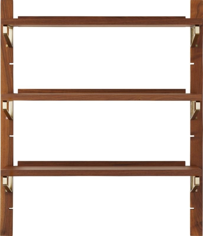 Walnut Modular Single Shelf 39.5" - Image 5