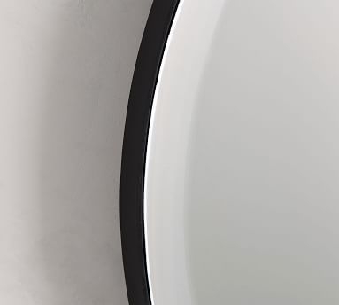 Madalyn Round Beveled Edge Wall Mirror - 36" - Image 1