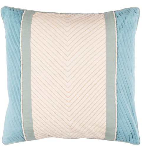Leona Throw Pillow, 20" x 20", with down insert - Image 1