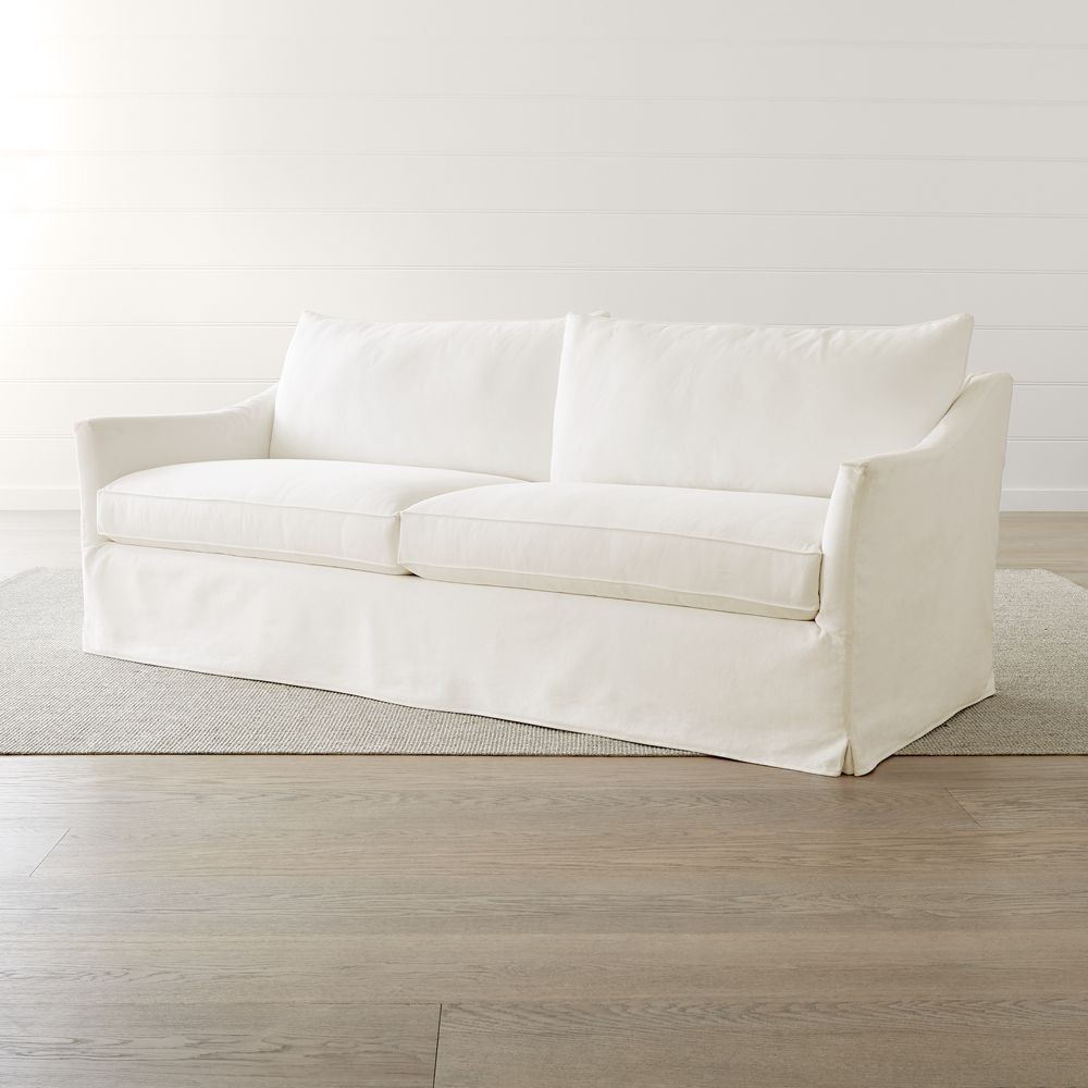 Keely Slipcovered Sofa - Image 0
