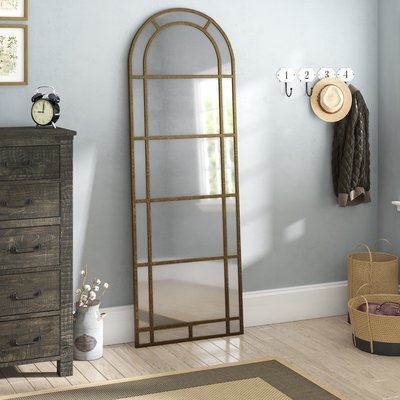 Nicastro Arched Pier Contemporary Full Length Mirror - Image 0