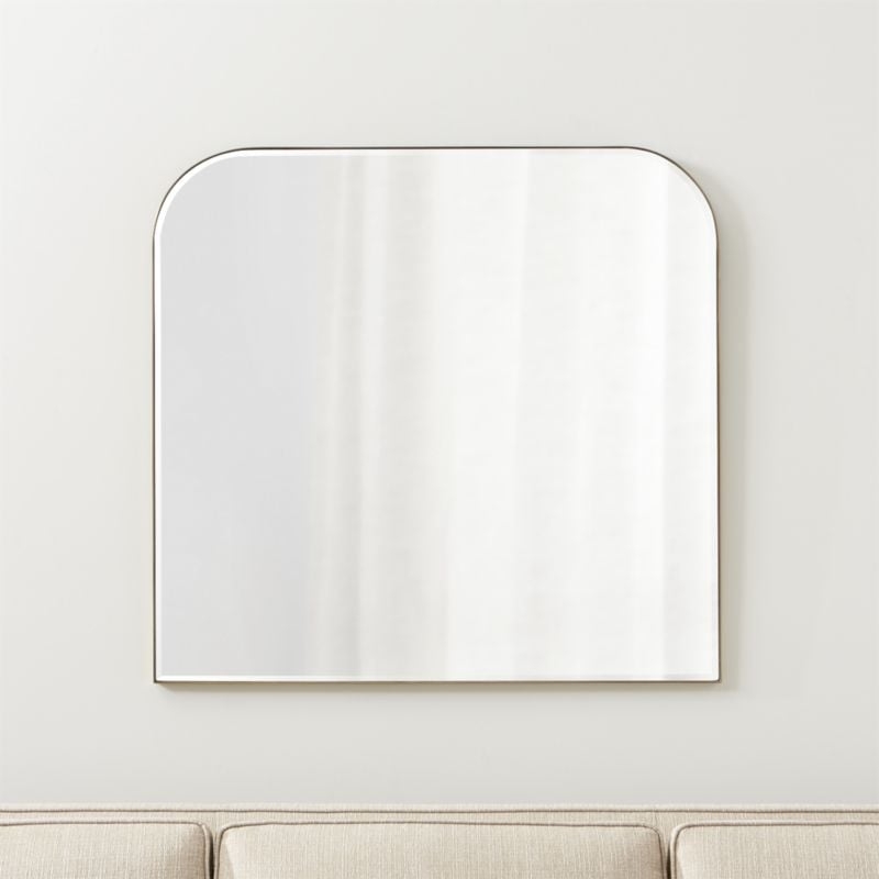 Edge Brass Arch Wall Mirror - Image 0
