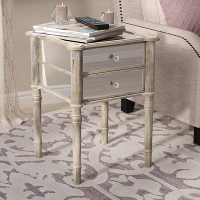 Karle End Table with Storage - Image 0