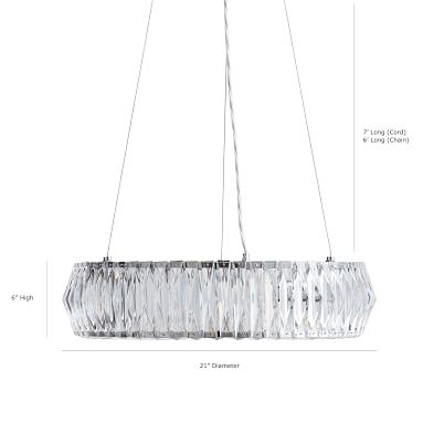 Round Crystal Chandelier - Image 5