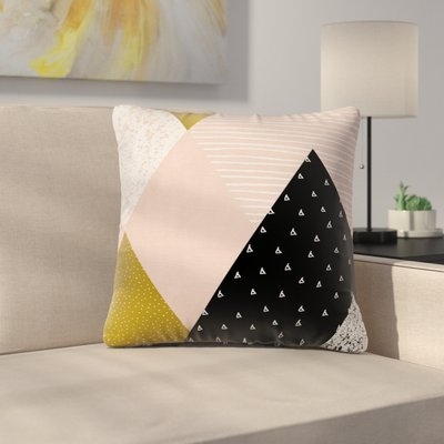 Geometric Pillow Cover with Zipper - Image 0