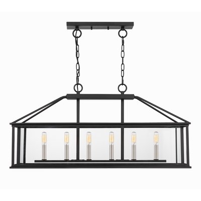 Thies 6-Light Rectangle Chandelier - Image 0