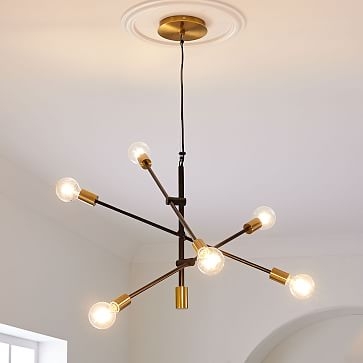 Mobile Chandelier, Two-Tone, 29" - Image 0