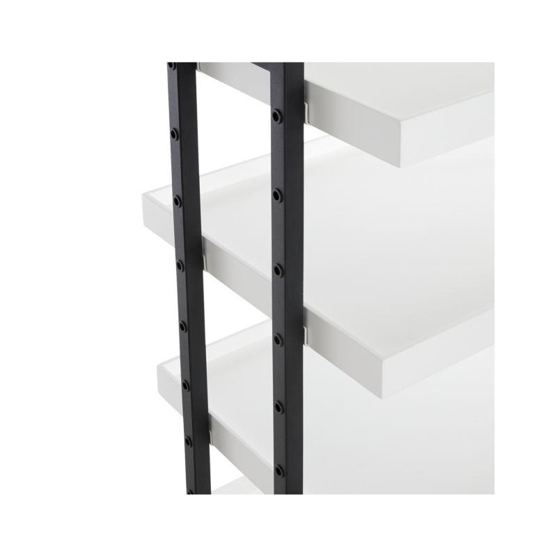 Flex Modular 24" 5-Shelf Full Bookcase - Image 2