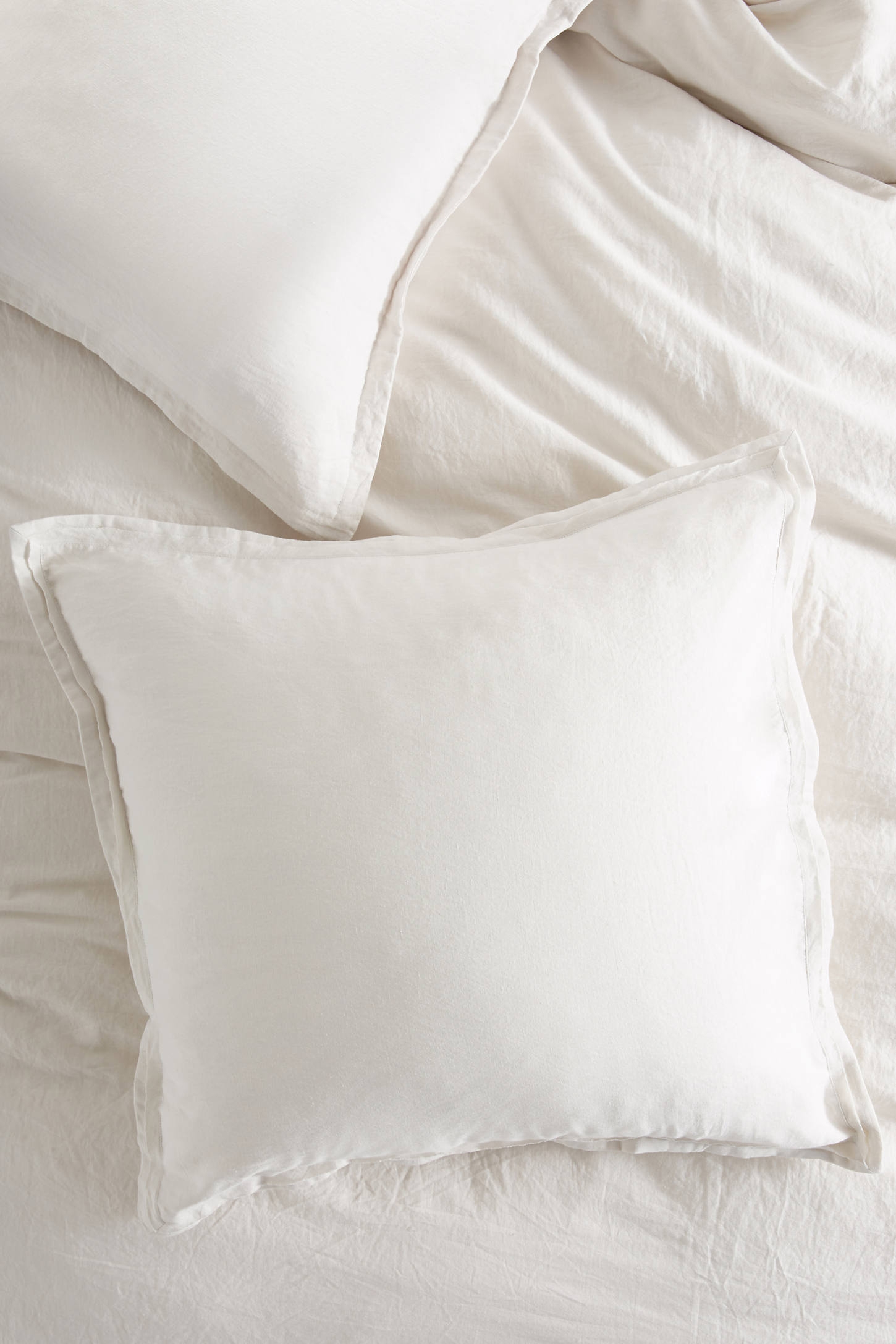 Relaxed Linen-Cotton Euro Sham - Image 0