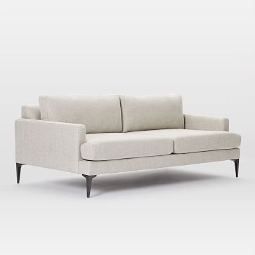 Andes Grand Sofa, Eco Weave, Oyster, Dark Pewter - Image 3