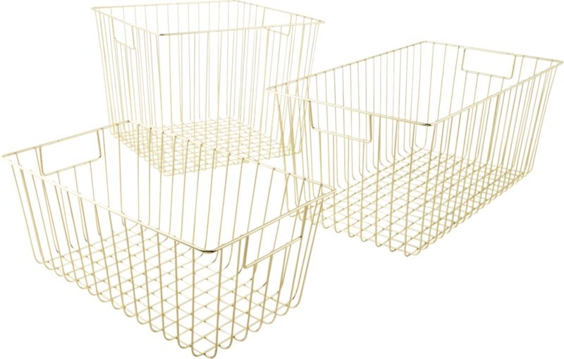 Roscoe Large Rectangle Metal Basket - Image 8