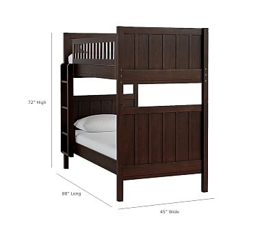 Camp Twin over Twin Bunk Bed, Navy - Image 3