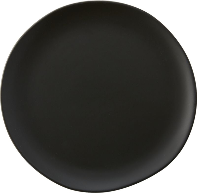 Crisp Matte Black Salad Plate - Image 5