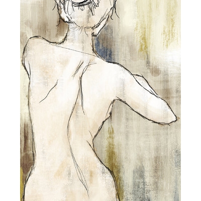 'Figurative I' Painting Print on Wrapped Canvas - Image 0