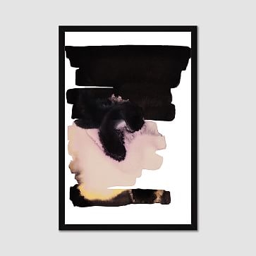 Framed Print, Graphic Blot, I, 24"x36" - Image 3