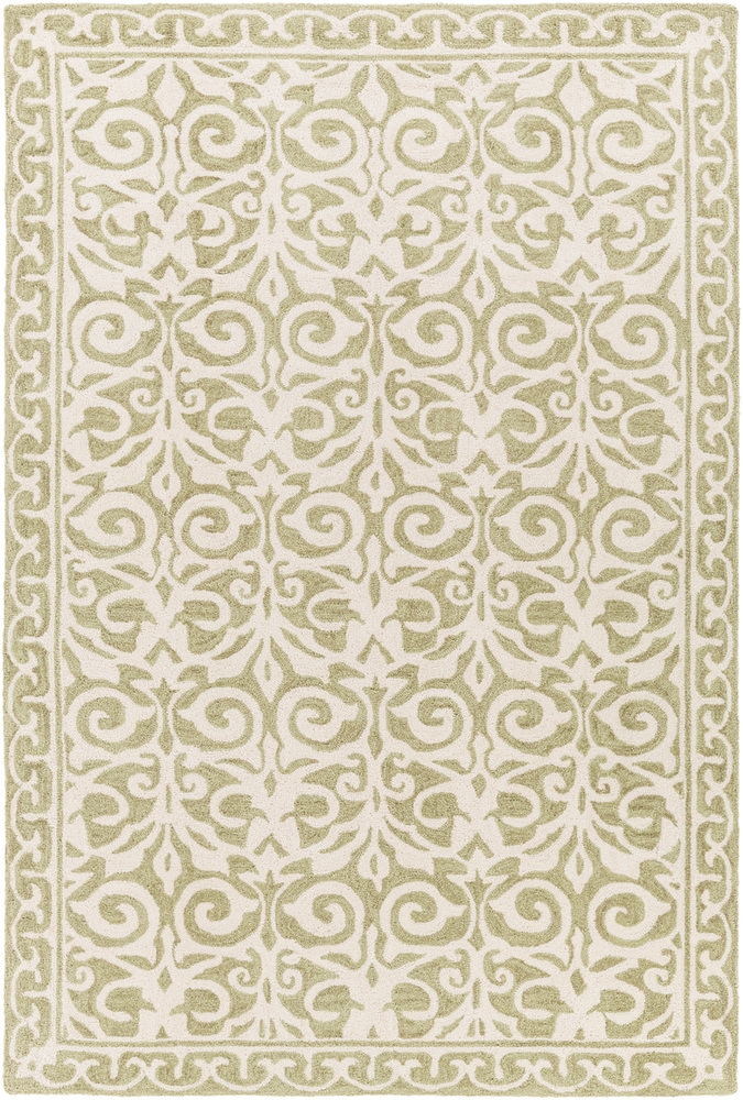 Samual Beige Indoor 2' x 3' Handmade Rug - Image 1