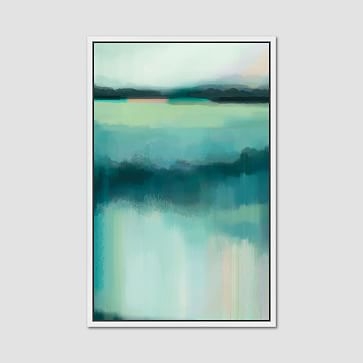 Minted for west elm, Blue Lagoon, 20"x30" - Image 0