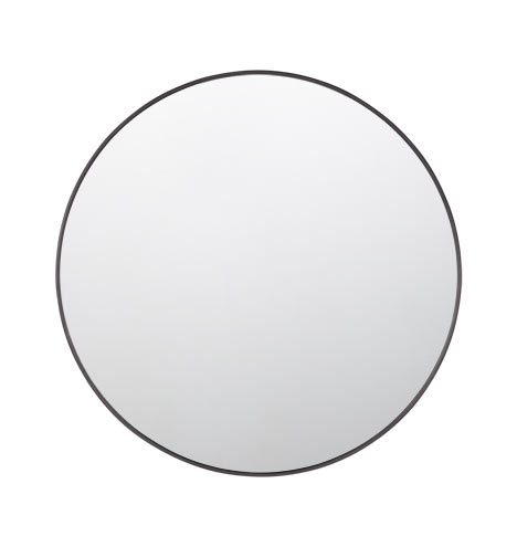 30" Metal Framed Mirror - Round - Image 2