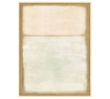Desert Horizon Framed Canvas, 40 x 52" - Image 0