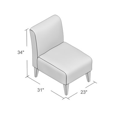 Ianthe Slipper Chair - Image 1