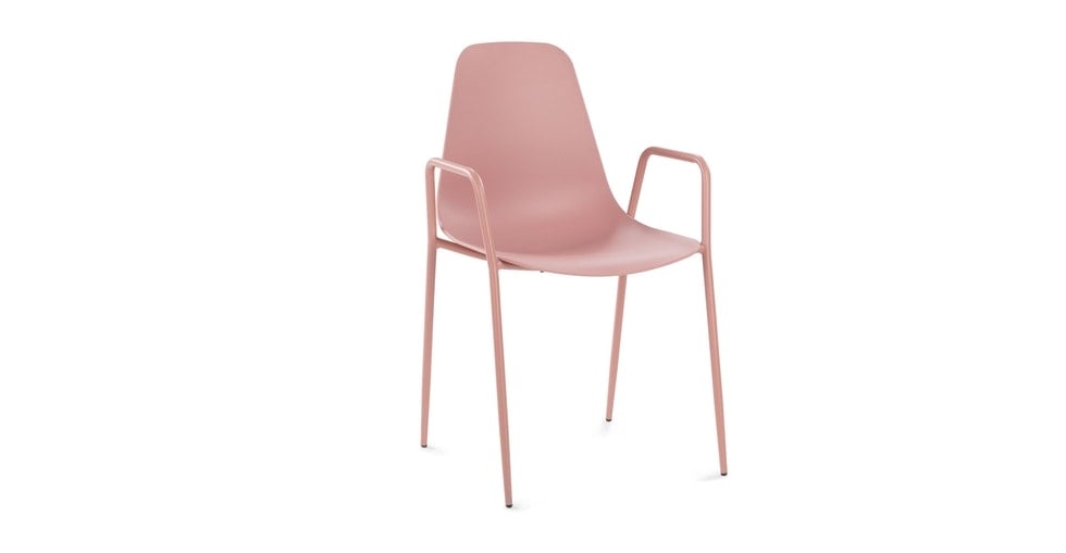 Svelti Stackable Dining Armchair - Dusty Pink - Image 0