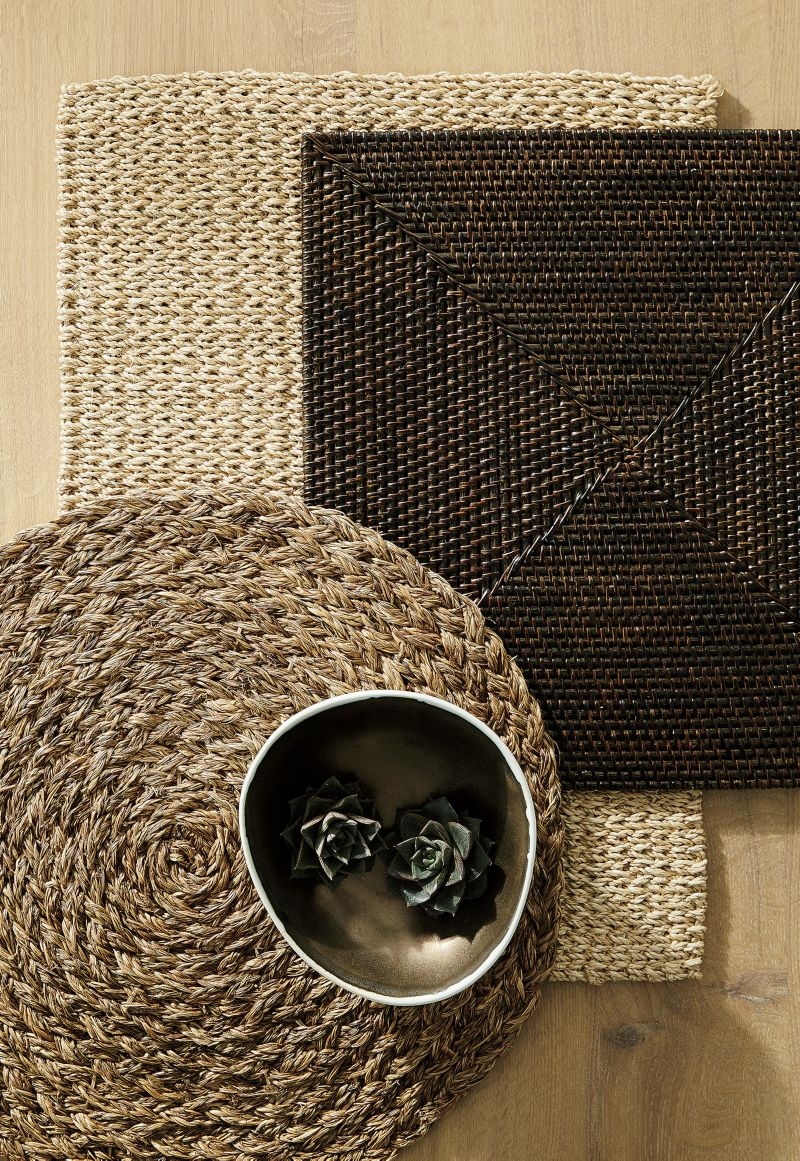 Lanai Rectangular Natural Woven Placemat - Image 4