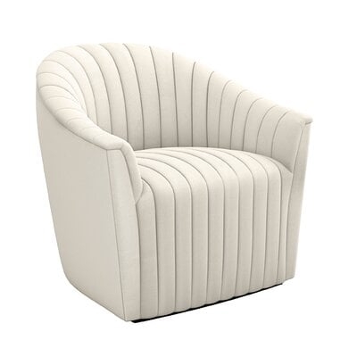 Channel Swivel Lounge Chair - Image 0