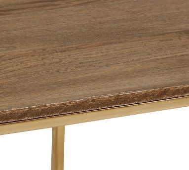 Delaney Rectangular Coffee Table, French Gray - Image 3