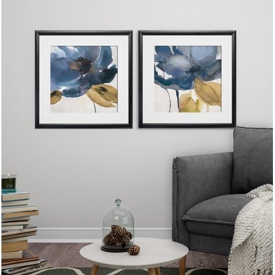 'Blue Note' 2 Piece Framed Print Set - Image 2
