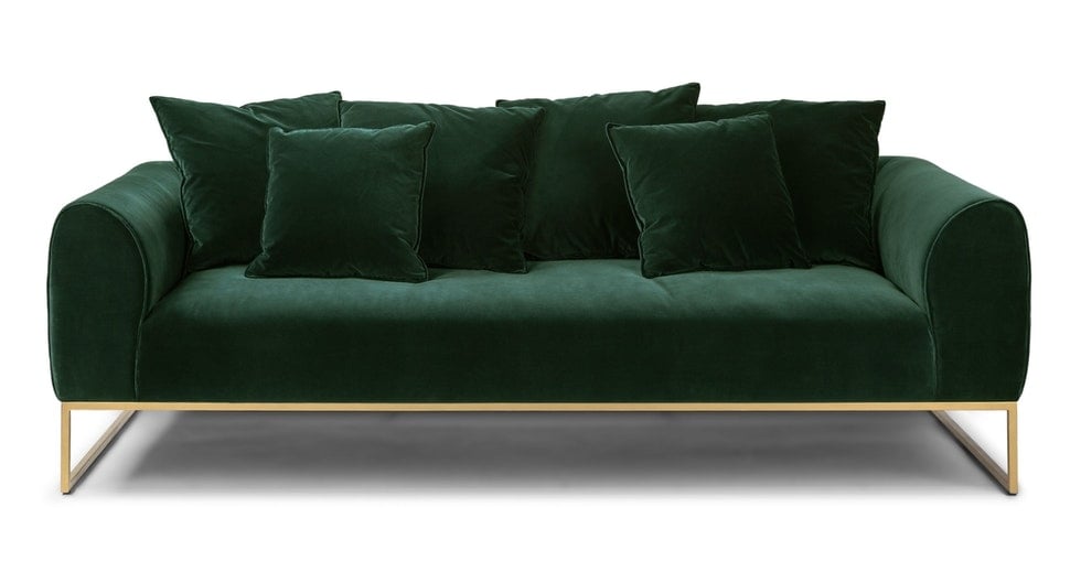 Kits Balsam Green Sofa - Image 0