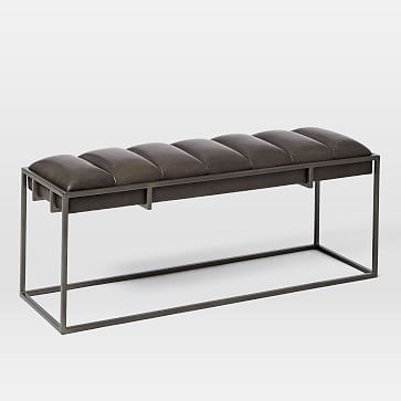 Fontanne Leather Bench - Image 0