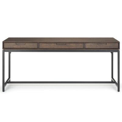 Bak Wide Solid Wood Desk - Image 0