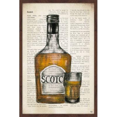 'Scotch History' Framed Painting Print - Image 0