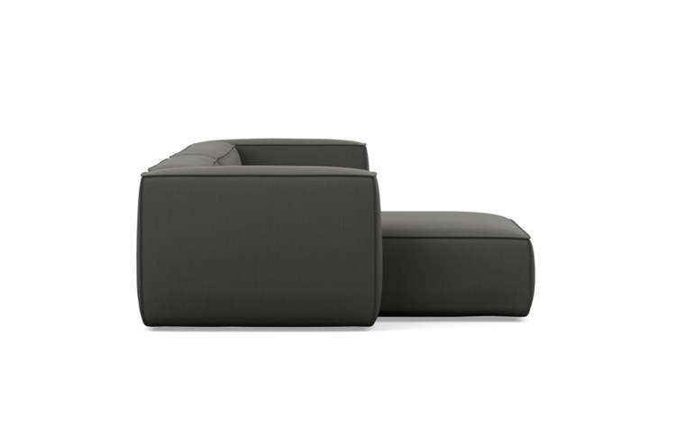 Gray Sectionals with Charcoal Fabric - Image 2