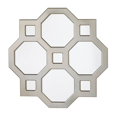 Geometric Decorative Wall Mirror - Image 0